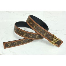 Louis Vuitton M0386W Chain 30mm reversible belt in Black/Monogram
