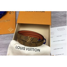 Louis Vuitton M0431W Iconic 20mm Reversible belt in Monogram Reverse Canvas