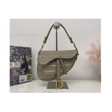 Christian Dior Mior Saddle bag in Dior Oblique Embroidery Christian Dior Mior Saddle bag in Dior Oblique Embroidery