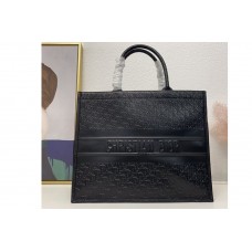 Christian Dior Mior book tote Bag in Black Dior Oblique Embossed Calfskin Christian Dior Mior book tote Bag in Black Dior Oblique Embossed Calfskin