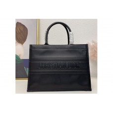 Christian Dior Mior book tote Bag in Black Calfskin Christian Dior Mior book tote Bag in Black Calfskin