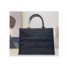 Christian Dior Mior book tote Bag in Black Dior Oblique Embossed Calfskin Christian Dior Mior book tote Bag in Black Dior Oblique Embossed Calfskin