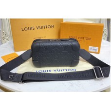 Louis Vuitton M20439 Horizon Clutch in Monogram-embossed Taurillon cowhide leather