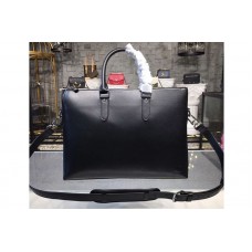 Louis Vuitton M33416 Anton Soft Messenger Bags in Black Taiga Leather
