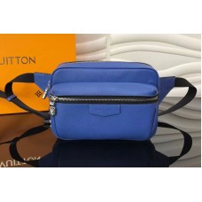 Louis Vuitton M33455 Outdoor Numbag Bags in Blue Taiga Leather