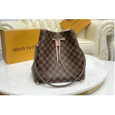 Louis Vuitton N40198 NeoNoe bucket bag in Damier Ebene coated canvas