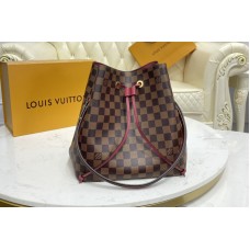 Louis Vuitton N40214 NeoNoe bucket bag in Damier Ebene coated canvas