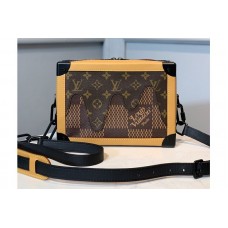 Louis Vuitton M40381 Soft Trunk Messenger bag in Damier Ebene Canvas and Monogram Canvas
