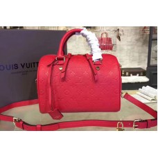 Louis Vuitton M40763 Speedy 30 Top Handle Bags Cherry Monogram Empreinte Leather