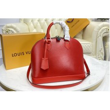 Louis Vuitton M40302 Alma PM handbag in Red Epi Leather