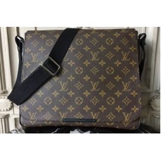 Louis Vuitton M40934 District MM Bag in Monogram Macassar Canvas Louis Vuitton M40934 District MM Bag in Monogram Macassar Canvas