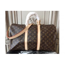Louis Vuitton M41418 Keepall Bandouliere 45 Travelling Bags in Monogram Canvas Louis Vuitton M41418 Keepall Bandouliere 45 Travelling Bags in Monogram Canvas