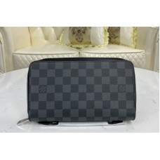 Louis Vuitton N41503 Zippy XL Wallet In Damier Graphite Canvas Louis Vuitton N41503 Zippy XL Wallet In Damier Graphite Canvas