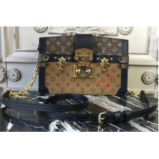 Louis Vuitton M43596 Trunk Clutch Bags in Monogram and Monogram Reverse canvas