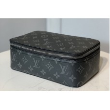 Louis Vuitton M43689 Packing Cube MM in Monogram Eclipse Canvas Louis Vuitton M43689 Packing Cube MM in Monogram Eclipse Canvas