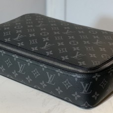 Louis Vuitton M43690 Packing Cube GM in Monogram Eclipse Canvas Louis Vuitton M43690 Packing Cube GM in Monogram Eclipse Canvas