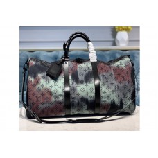 Louis Vuitton M44166 Keepall Bandouliere 50 Bags in Monogram Denim