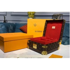 Louis Vuitton M13513 Jewelry Box Monogram Canvas with Red inside Louis Vuitton M13513 Jewelry Box Monogram Canvas with Red inside