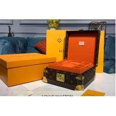 Louis Vuitton M13513 Jewelry Box Monogram Canvas with Orange inside Louis Vuitton M13513 Jewelry Box Monogram Canvas with Orange inside