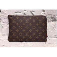 Louis Vuitton M44148 Etui Voyage PM Bags in Monogram Canvas  With Fuchsia