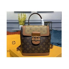 Louis Vuitton M44827 Dauphine Backpack Monogram and Monogram Reverse canvas Louis Vuitton M44827 Dauphine Backpack Monogram and Monogram Reverse canvas
