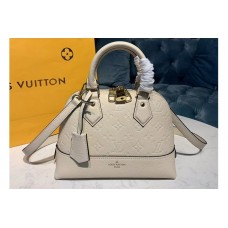Louis Vuitton M44829 Alma BB handbags Beige Taurillon leather