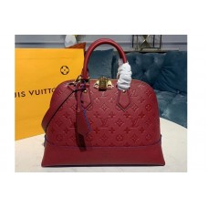 Louis Vuitton M44832 Alma PM handbags Red Taurillon leather Louis Vuitton M44832 Alma PM handbags Red Taurillon leather