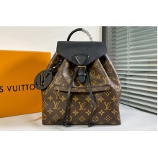Louis Vuitton M45515 Montsouris PM backpack In Monogram canvas and cowhide leather Louis Vuitton M45515 Montsouris PM backpack In Monogram canvas and cowhide leather