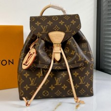 Louis Vuitton M45501 Montsouris PM backpack In Monogram canvas and cowhide leather Louis Vuitton M45501 Montsouris PM backpack In Monogram canvas and cowhide leather