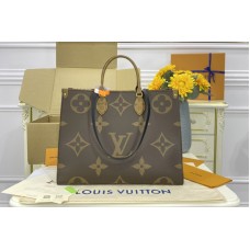 Louis Vuitton M45320 OnTheGo GM tote bag in Monogram and Monogram Reverse coated canvas Louis Vuitton M45320 OnTheGo GM tote bag in Monogram and Monogram Reverse coated canvas