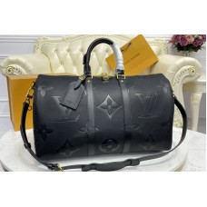 Louis Vuitton M45532 Keepall Bandoulière 45 bag in Monogram Empreinte Giant leather Louis Vuitton M45532 Keepall Bandoulière 45 bag in Monogram Empreinte Giant leather