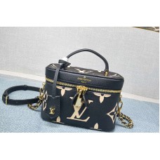 Louis Vuitton M45780 Vanity PM handbag in Bicolor Monogram Empreinte Leather Louis Vuitton M45780 Vanity PM handbag in Bicolor Monogram Empreinte Leather