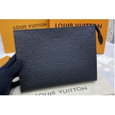 Louis Vuitton M45666 Poche Toilette 26 in Black Monogram Empreinte leather