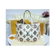 Louis Vuitton M45819 Neverfull MM tote bag in Cream Autres Toiles Monogram Louis Vuitton M45819 Neverfull MM tote bag in Cream Autres Toiles Monogram
