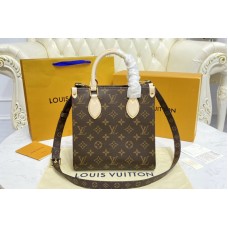 Louis Vuitton M45847 Sac Plat BB handbag in Monogram Canvas
