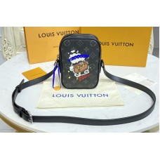 Louis Vuitton M45928 Danube PPM Bag in Monogram Eclipse Canvas Louis Vuitton M45928 Danube PPM Bag in Monogram Eclipse Canvas