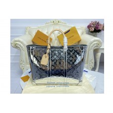 Louis Vuitton M46121 Sac Plat Bag in Monogram Mirror coated canvas