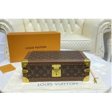 Louis Vuitton M20039 8 watch case in Monogram canvas With Blue Louis Vuitton M20039 8 watch case in Monogram canvas With Blue
