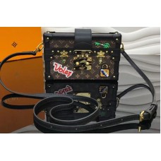 Louis Vuitton M43992 Petite Malle Bags in Monogram Canvas