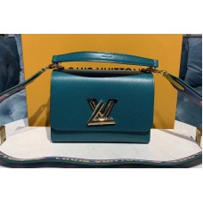 Louis Vuitton M50282 Twist MM handbags Blue Epi Leather Louis Vuitton M50282 Twist MM handbags Blue Epi Leather