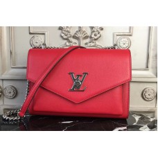 Louis Vuitton M51419 Mylockme BB Lockme Bags in Red Calf Leather