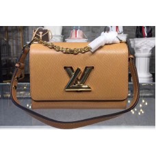 Louis Vuitton M51884 Twist MM Bag in Beige Epi Leather Louis Vuitton M51884 Twist MM Bag in Beige Epi Leather