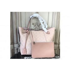 Louis Vuitton M53140 Hina MM Bags in Pink Mahina Leather Louis Vuitton M53140 Hina MM Bags in Pink Mahina Leather