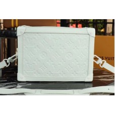 Louis Vuitton M53287 Soft Trunk Bags White Taurillon Monogram leather Louis Vuitton M53287 Soft Trunk Bags White Taurillon Monogram leather