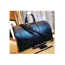 Louis Vuitton M53419 x Supreme Keepall 45 Bandouliere Bag Black Epi Leather