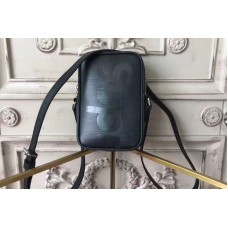 Louis Vuitton M53434 Supreme x Danube PM Bag in Black Epi Leather