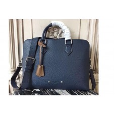 Louis Vuitton M53490 Armand Briefcase PM Bags in Blue Taurillon Leather Louis Vuitton M53490 Armand Briefcase PM Bags in Blue Taurillon Leather