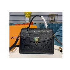 Louis Vuitton M53944 Georges MM Bag in Black Monogram Empreinte leather
