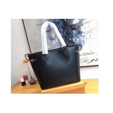 Louis Vuitton M54185 Neverfull MM Bag in Black Epi Leather