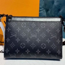 Louis Vuitton M54330 Triangle Shaped Shoulder Bags Monogram Eclipse Canvas Louis Vuitton M54330 Triangle Shaped Shoulder Bags Monogram Eclipse Canvas